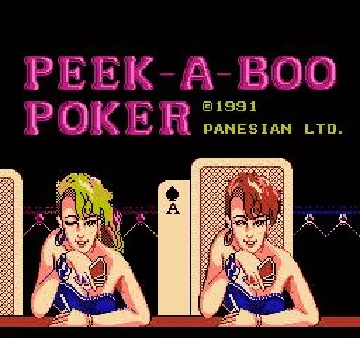 Peek-A-Boo Poker (USA) (Unl) screen shot title